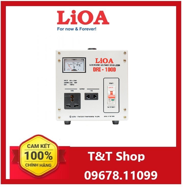 Ổn áp Lioa DRI-1000II
