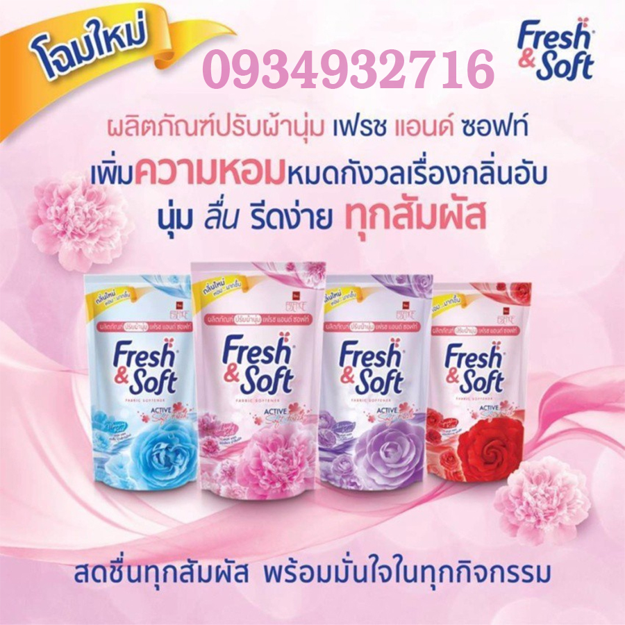 Nước Xả Vải Fresh Soft Thái Lan Túi 550ml