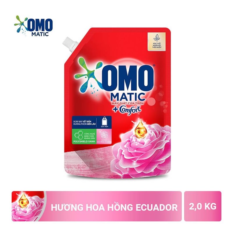 Túi nước giặt OMO Matic 2kg/2.2Kg