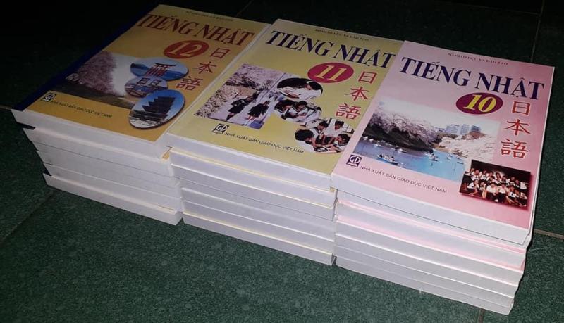 Mua Sách giáo khoa tiếng Nhật lớp 10, 11, 12 (bản mini A5, tặng 1 ebook PPCT)