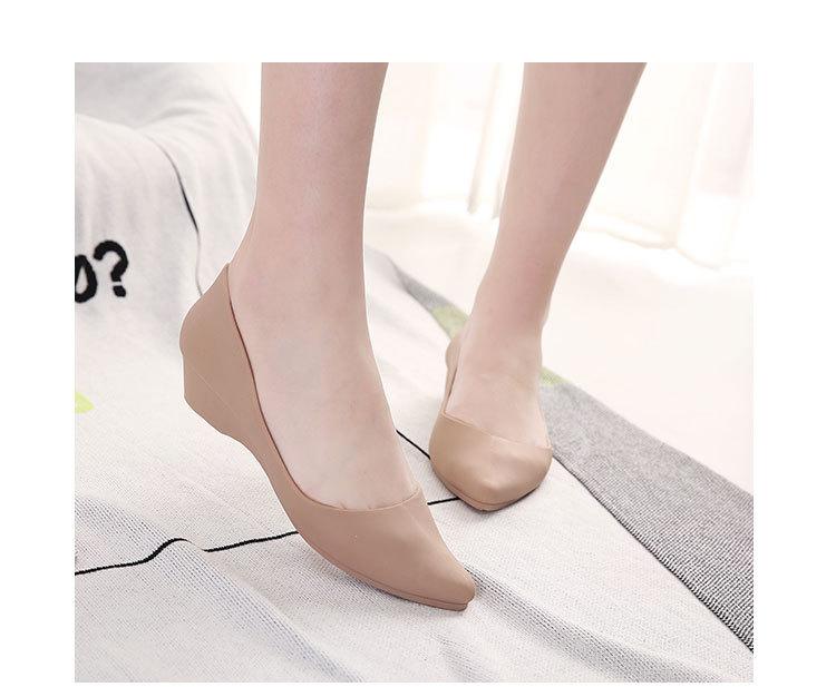 [HCM]Giày búp bê nhựa đế cao mẫu mới