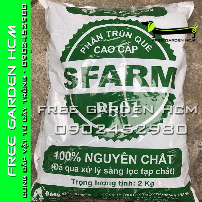 BAO 40kg PHÂN TRÙN QUẾ SFARM