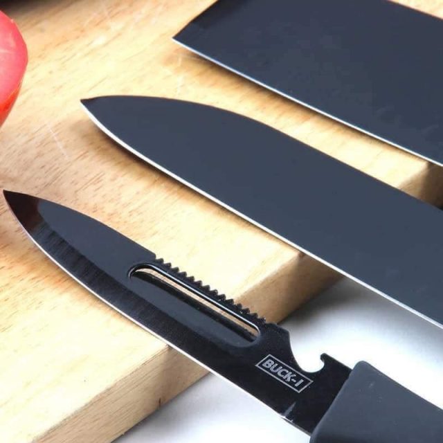 Bộ dao nhà bếp 5 món đa năng Buck-I