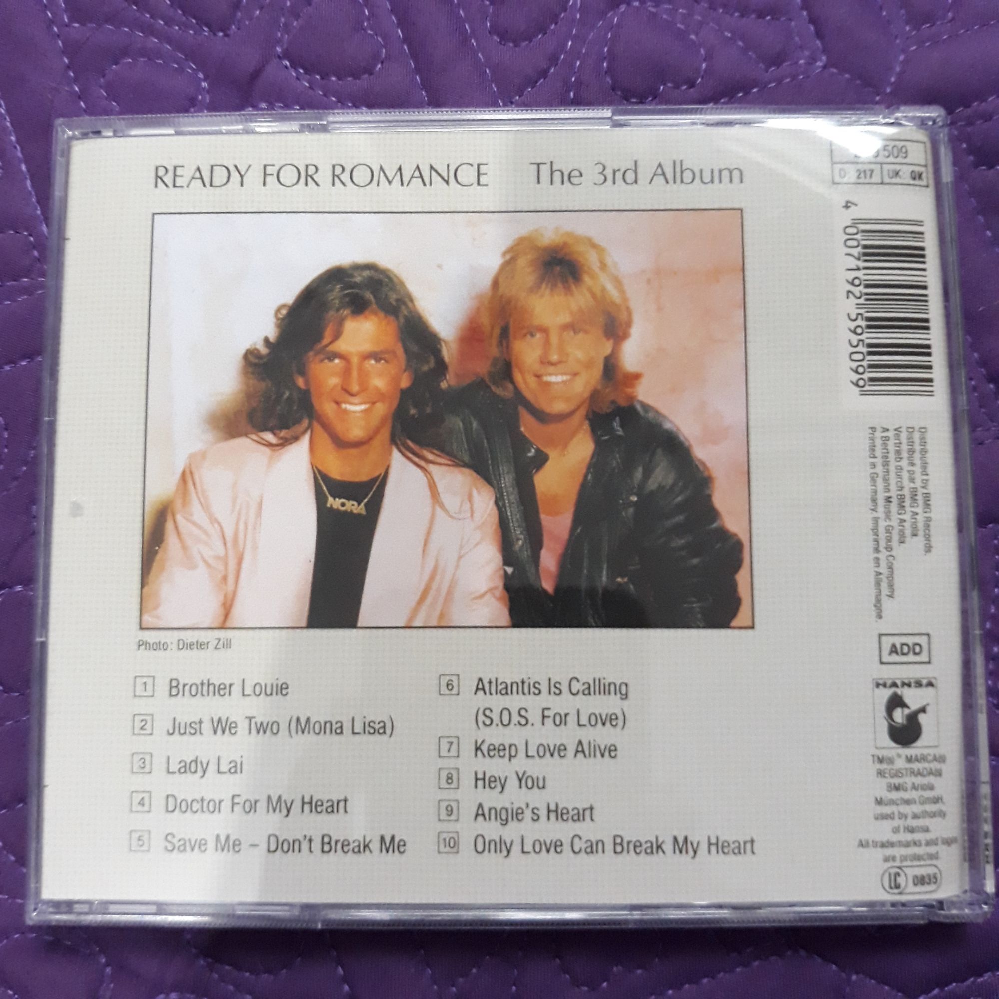Bộ 5 cd Modern Talking Mitsubishi phono