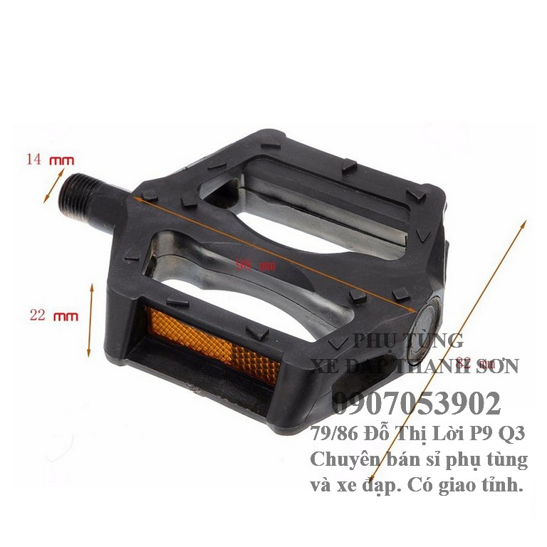Bàn Đạp Xe Đạp, Pedan Xe Đạp Leo Núi Cốt Lớn