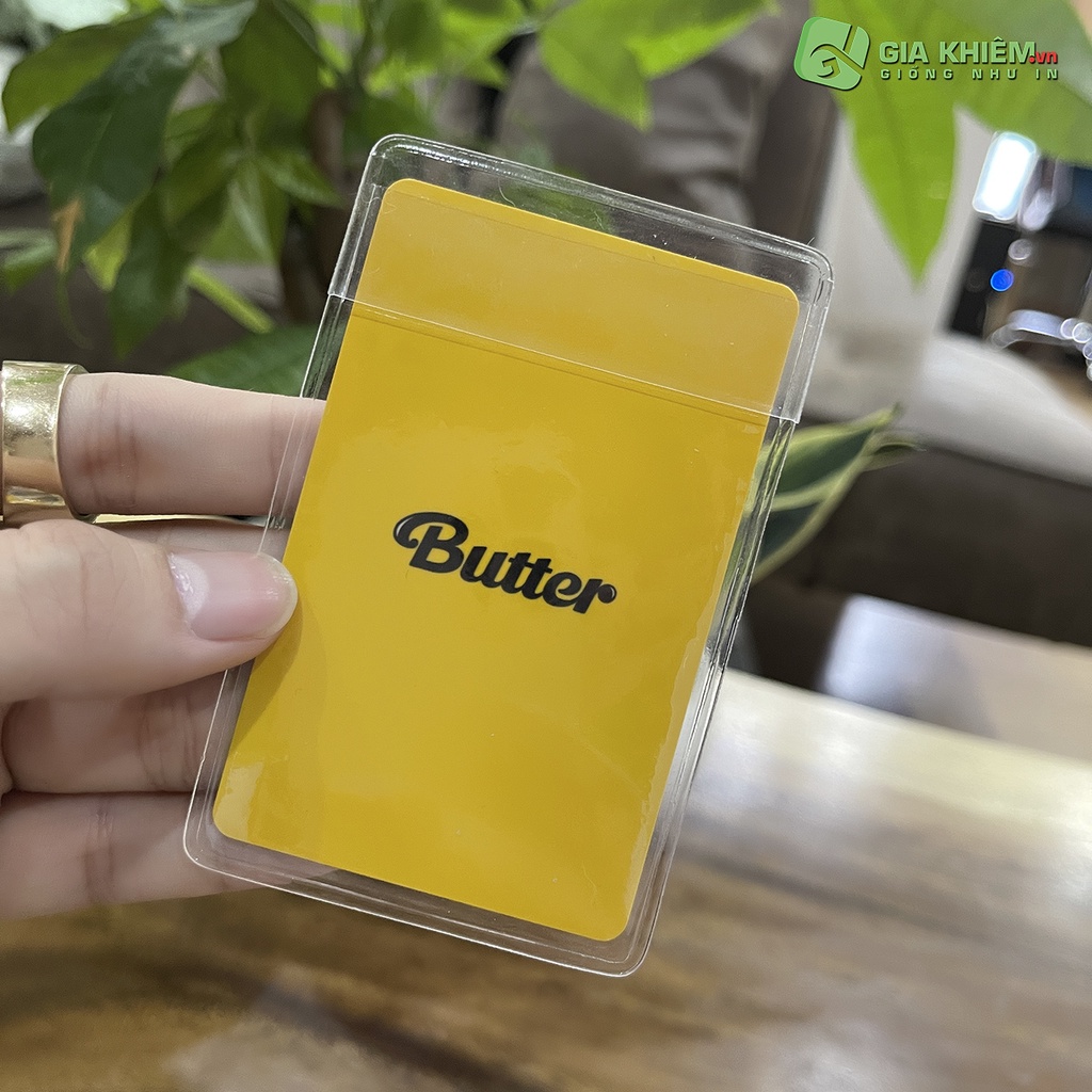 Toploader nhựa dẻo bọc bảo vệ card CCCD size 6x9.5cm