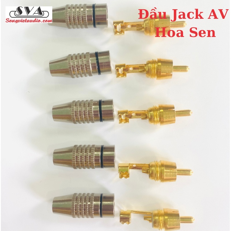 CẶP ĐẦU JACK AV CHẤT LƯỢNG CAO - 1 CẶP