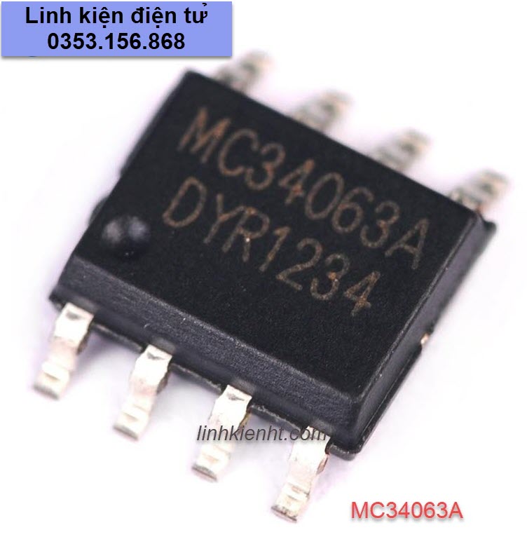 Ic nguồn mc34063 dán mc34063a sop-8