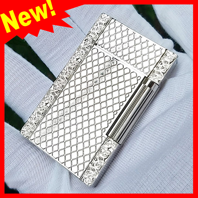 Hộp Quẹt Bật Lửa Gas Đá , Hộp Quẹt Bật Lửa S.T.Dupont Hoa Văn Kẻ Lưới D128 Cao Cấp - Top 10 Sản Phẩm Bán Chạy Nhất Thị Trường.