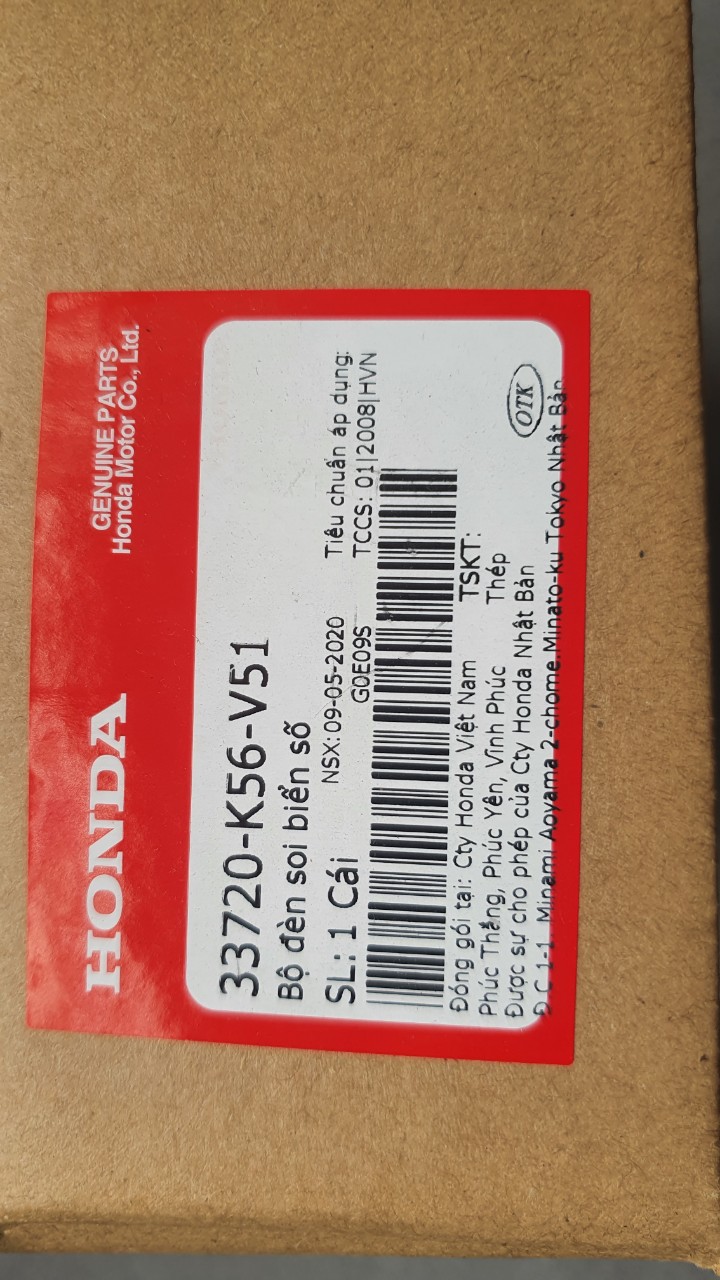 [HCM]ĐÈN SOI BIỂN SỐ HONDA WINNER X