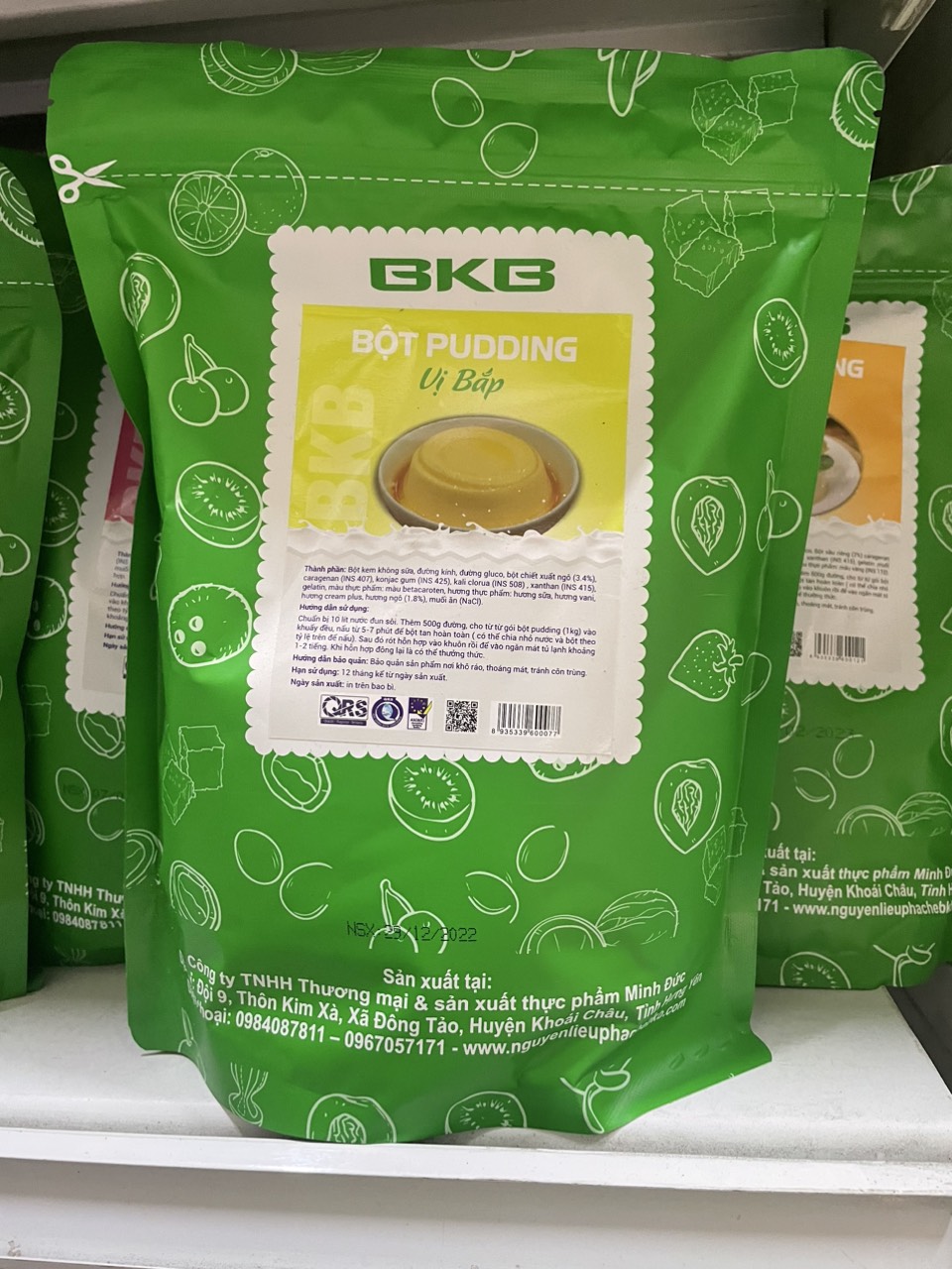 BỘT PUDDING BKB 1KG