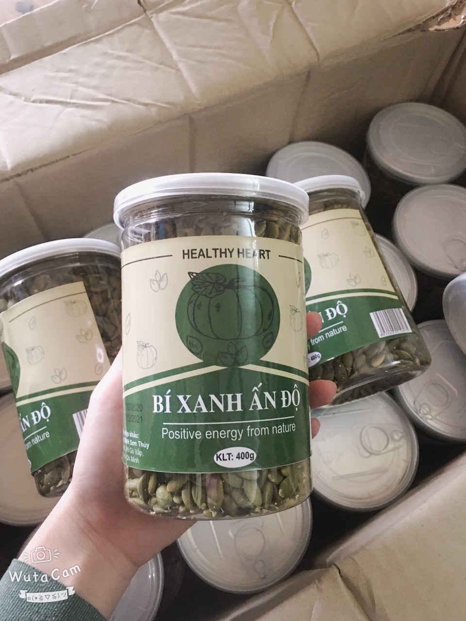 400Gr Nhân Hạt Bí Xanh Ấn Độ