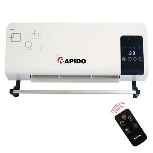 Máy sưởi gốm Rapido RCH2000-D có điều khiển từ xa