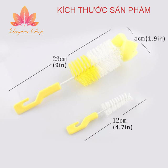 BỘ CỌ RỬA BÌNH SỮA & NÚM TI CHO BÉ CAO CẤP