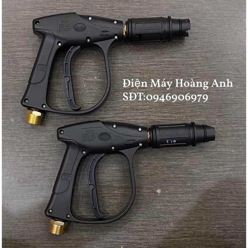 Súng rửa xe,súng phun xịt rửa xe áp lực cao Ren 22mm