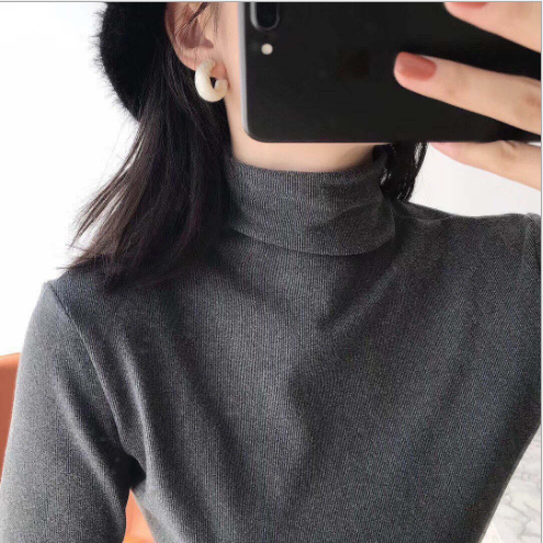 [ SALE SỐC ] ÁO LEN NỮ TRƠN  TAY DÀI