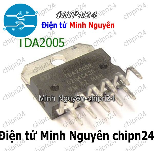 [1 con] (DIP) IC TDA2005 Multiwatt-11 (TDA2005AV) (IC Khuếch đại âm thanh) - HH001127