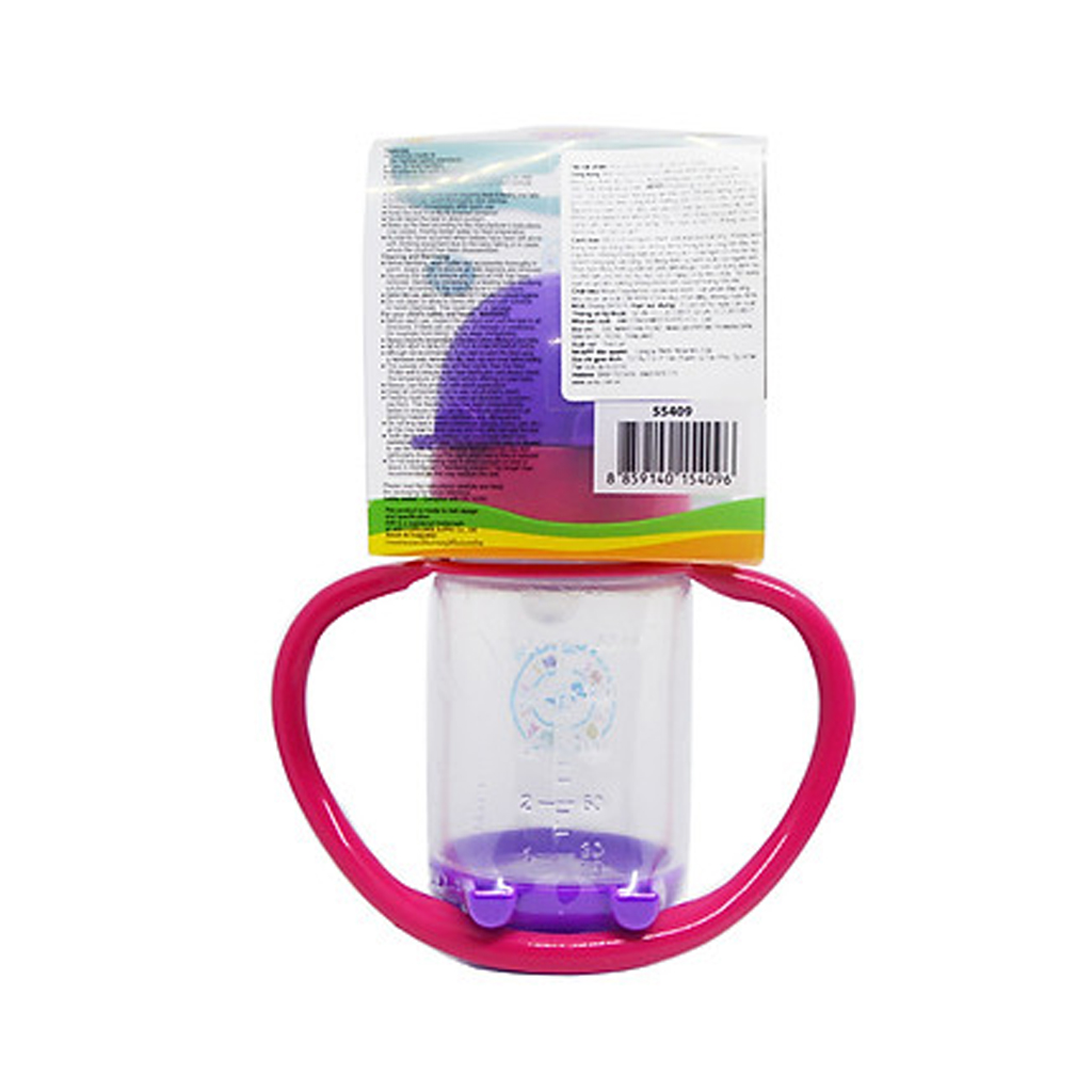 Bình cổ rộng, núm silicone 150ml Ami Thái Lan (AM55409)