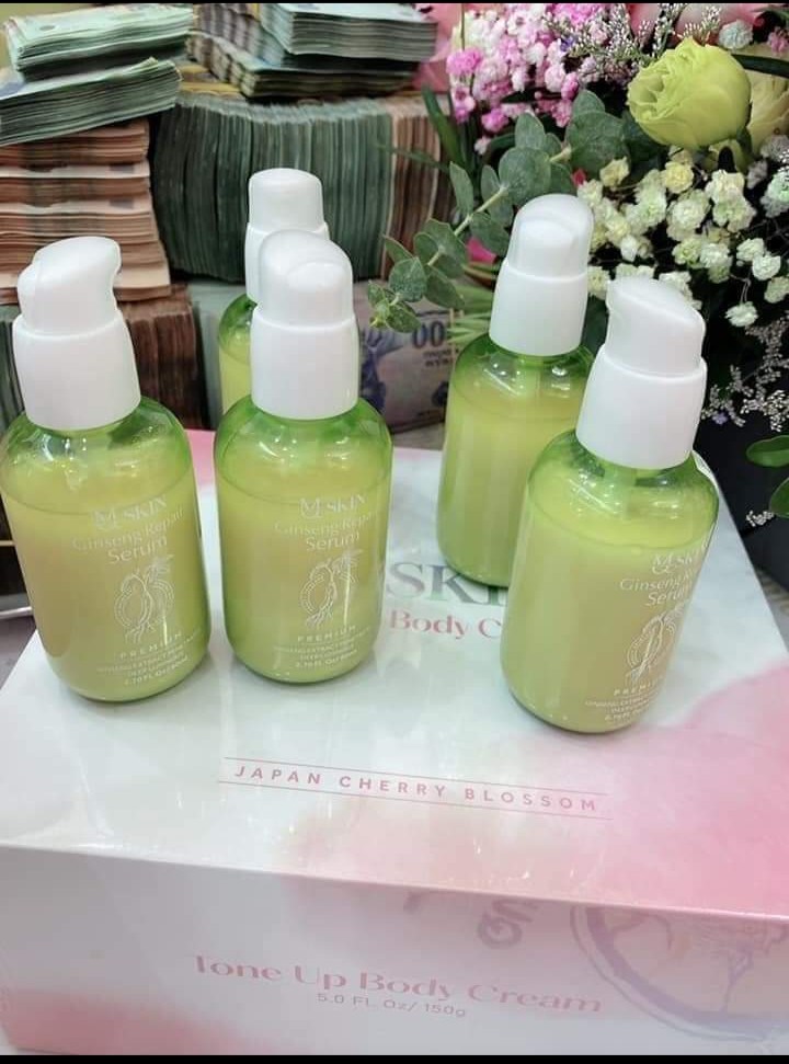 thay da nhân sâm MQ SKIN tái tạo da mới