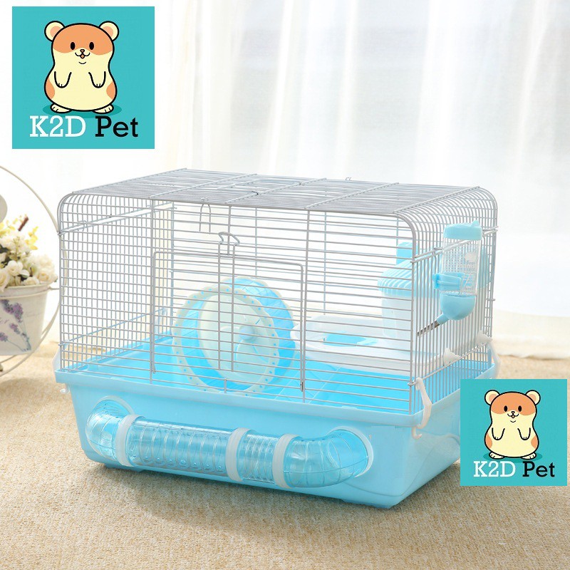 [Hoàn tiền 10%]Lồng Hamster ống nối Size Đại 47x30x35cm