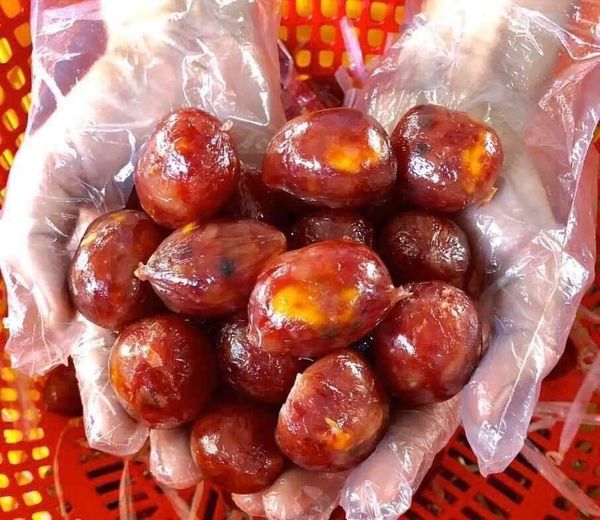 Lạp Xưởng Hồ Lô Trứng Muối 500Gr