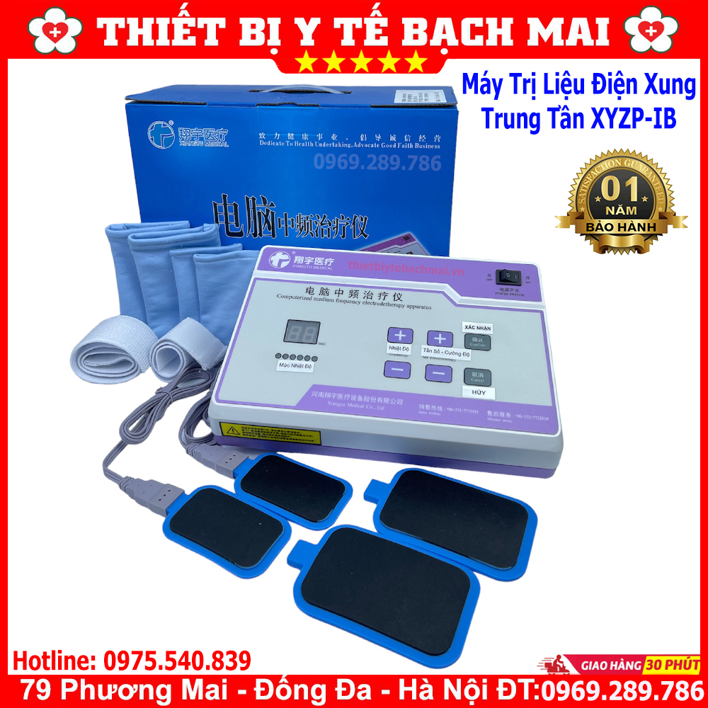 Máy điện xung trung tần xyzp-ib nội địa