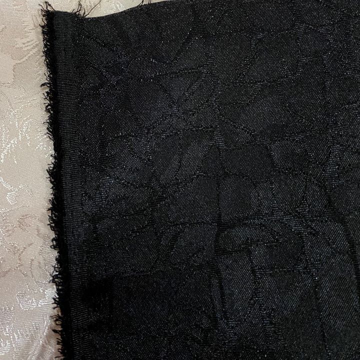 2m Vải Lụa Gấm Đen