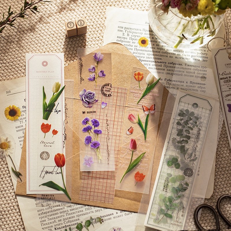 [FREESHIP] B10 - Set sticker hoa bujo đẹp
