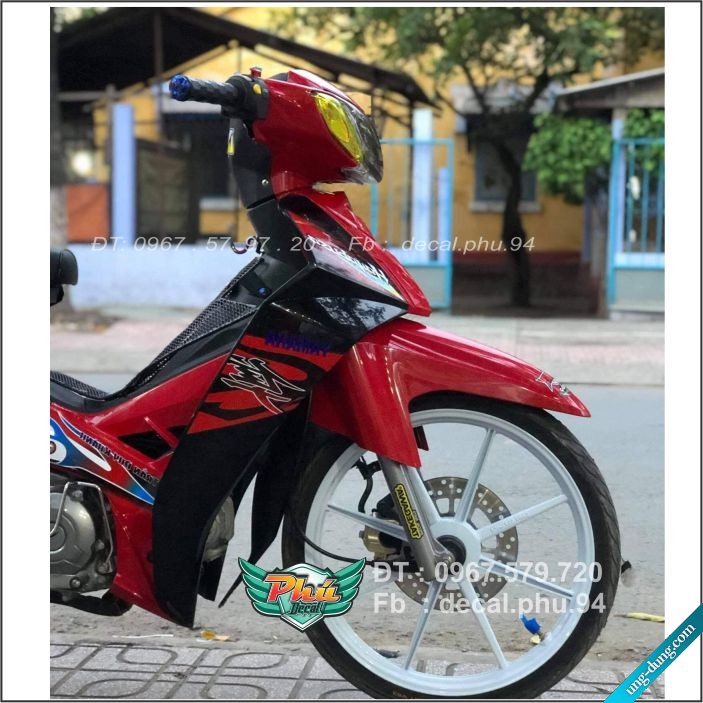 Tem rời Sirius rời đỏ đen Hayabusa (X)