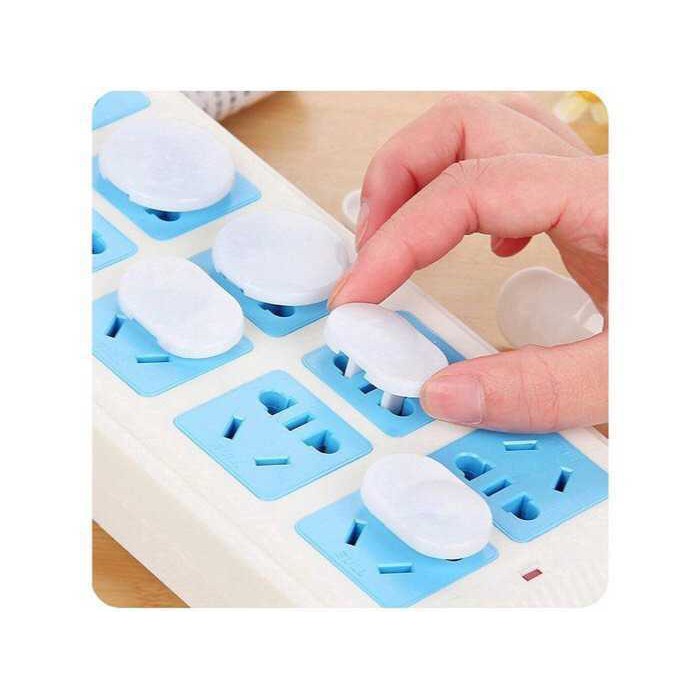 Combo 10 nút bịt ổ điện 2 chân an toàn cho bé