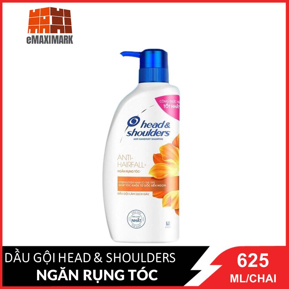 Dầu gội head&shoulders ngăn rụng tóc chai 625ml