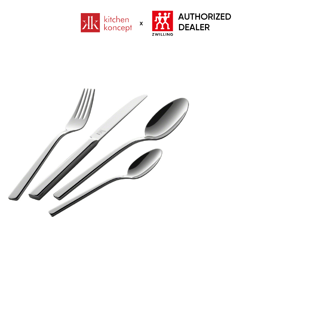 [Trả góp 0%] ZWILLING - Bộ dao muỗng nĩa King - 16 món làm bằng thép không gỉ 18/10 chống mài mòn bóng sáng sử dụng hoàn hảo trong các bữa tiệc hoặc bữa ăn hàng ngày