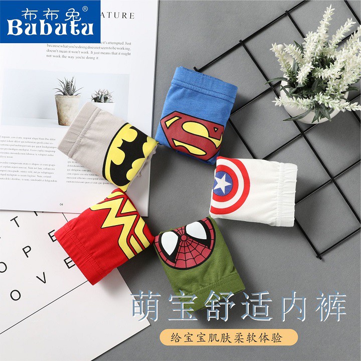 Combo 3 Quần Lót Bé Trai ( Hàng Xuất Dư)