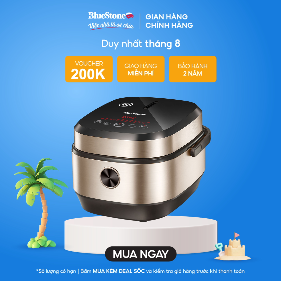 Bluestone rcb-5988 high frequency electronic rice cooker-1,5 L-1200W-non-stick aluminum alloy cooker-12 cooking mode-electronic panel-2 years warranty-it is authentic