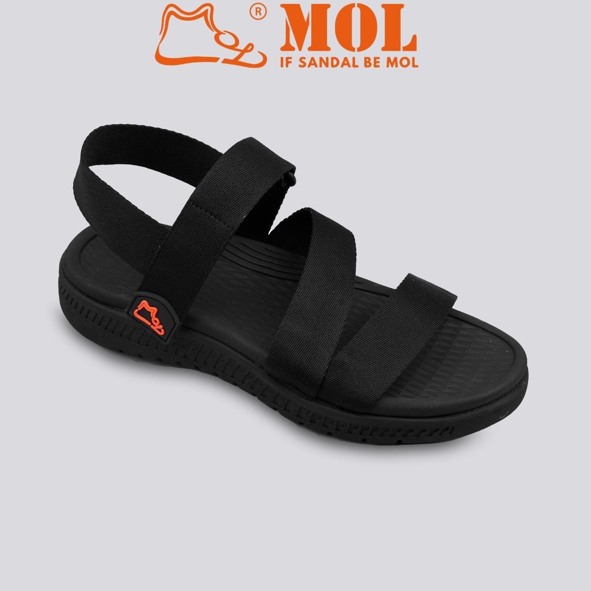 Giày sandal unisex nam nữ công nghệ siêu nhẹ hiệu MOL MS2