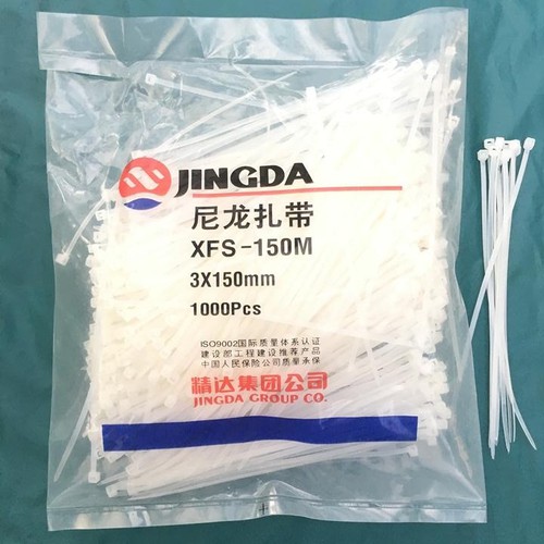 DÂY THÍT NHỰA 3x150MM JINGDA ( 1000 chiếc /túi)