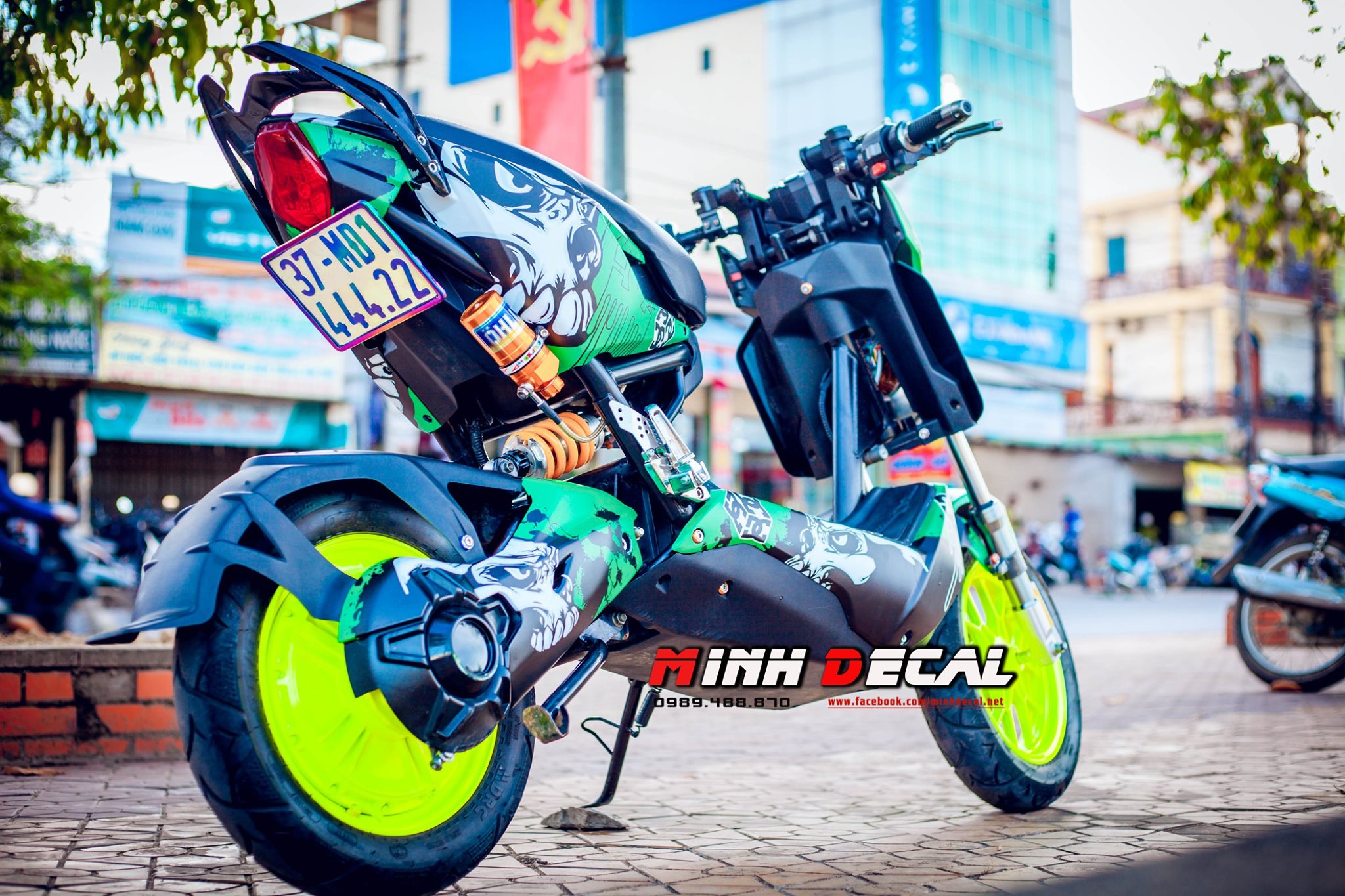 Tem trùm xe điện xmen 127