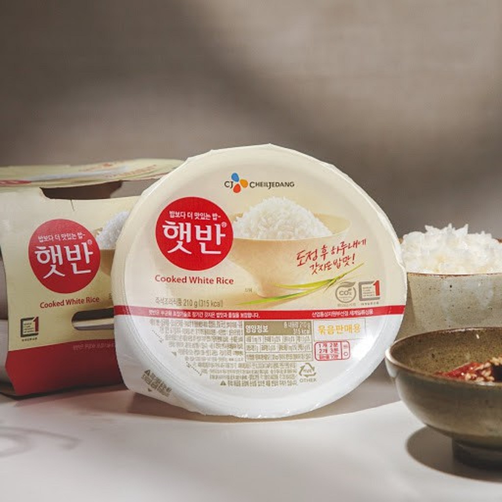 Cơm Trắng Hàn Quốc CJ ăn liền
