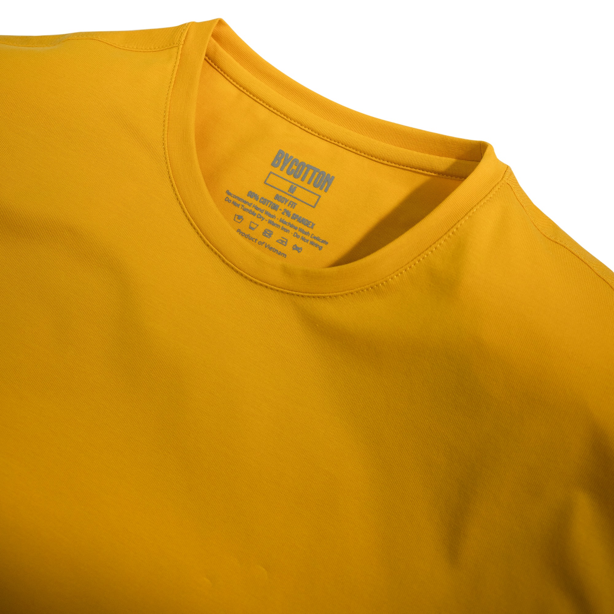 Áo Thun Nam Cao Cấp Yellow Basic Tee BY COTTON