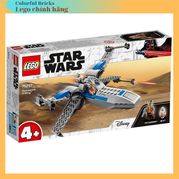 LEGO Star wars 75297_Máy bay chiến đấu X-Wing (Resistance X-Wing)_Chính hãng
