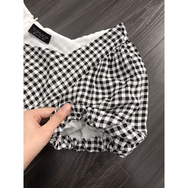 Đầm Topshop kẻ caro