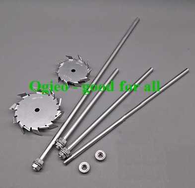 Cánh khuấy đĩa đã bao gồm trục