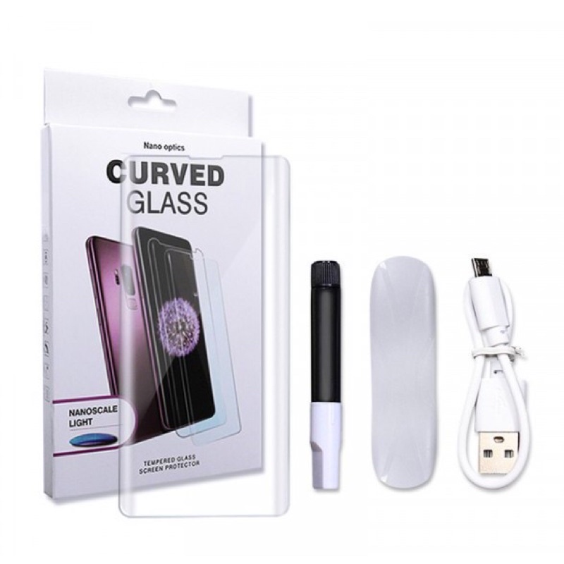 Kính cường lực Uv Đủ Mã Note8/Note9/S10/S10+/ Note10 ♥️