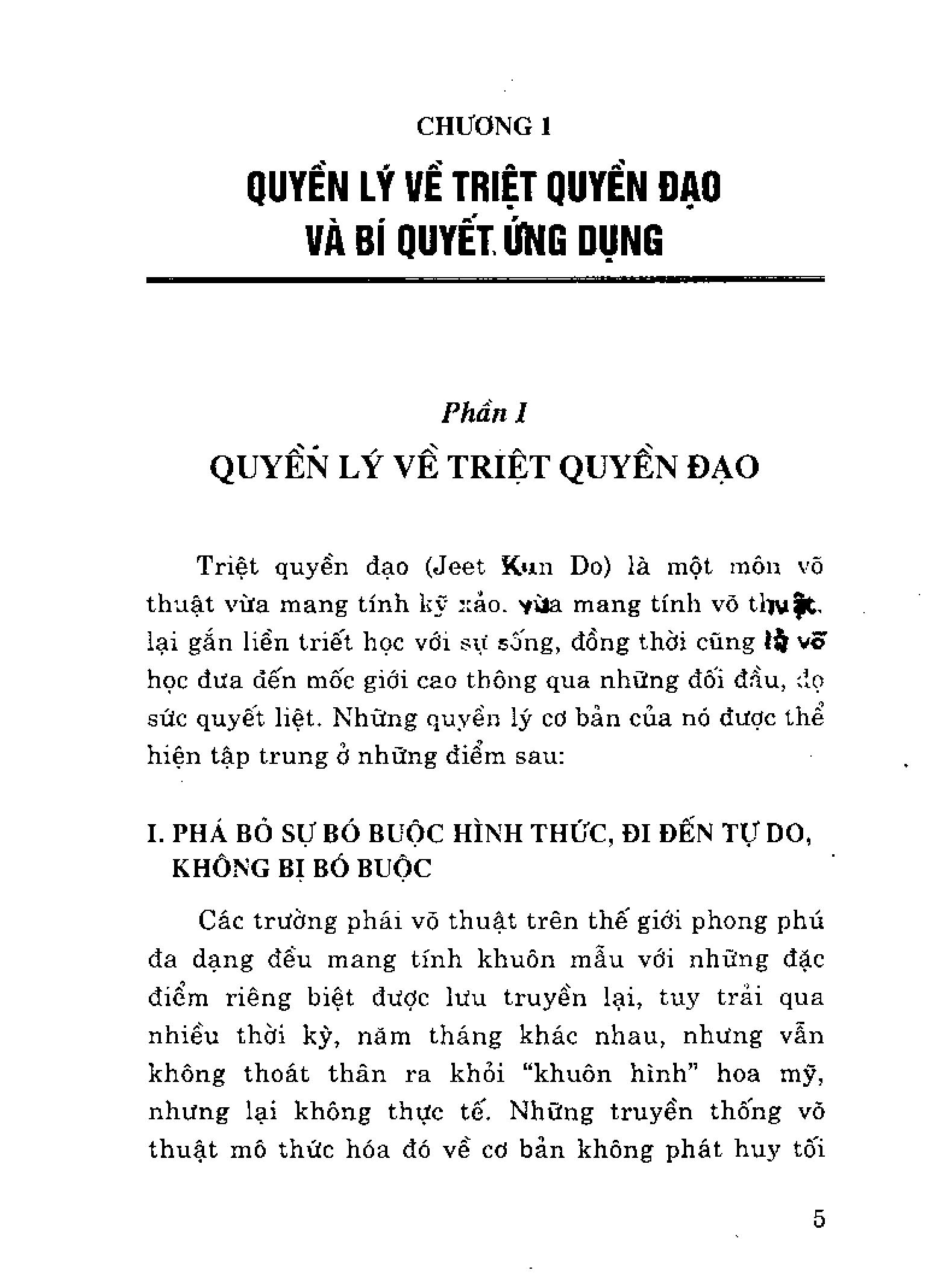 Sách Triệt Quyền Đạo