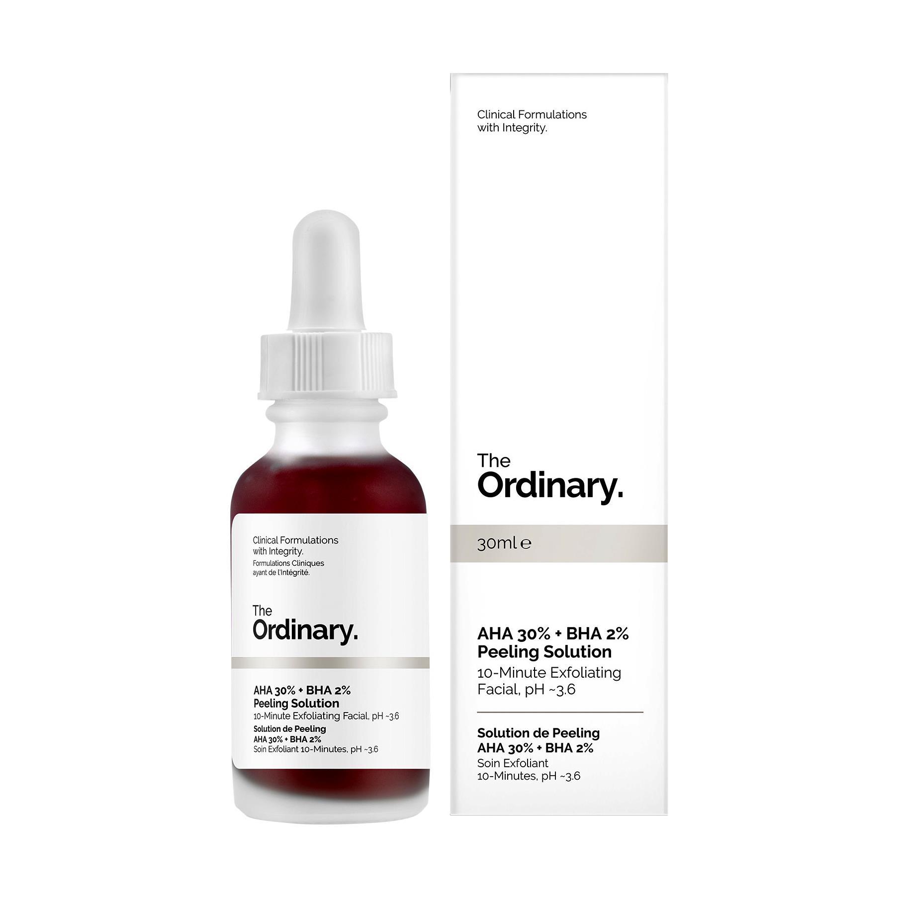 THE ORDINARY AHA 30% + BHA 2% Peeling Solution