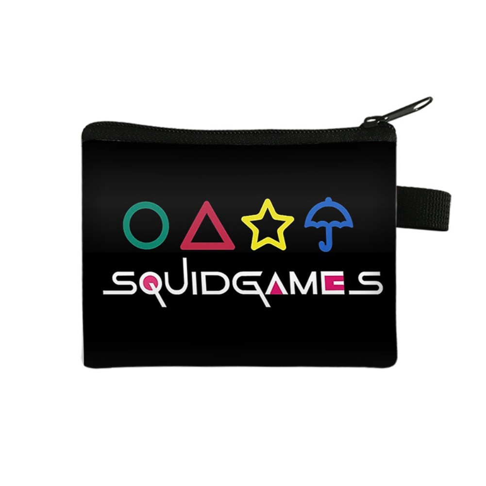 Ví thiết kế in hình Squid Game độc đáo kích thước nhỏ