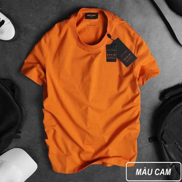 Áo thun trơn cotton nhiều màu
