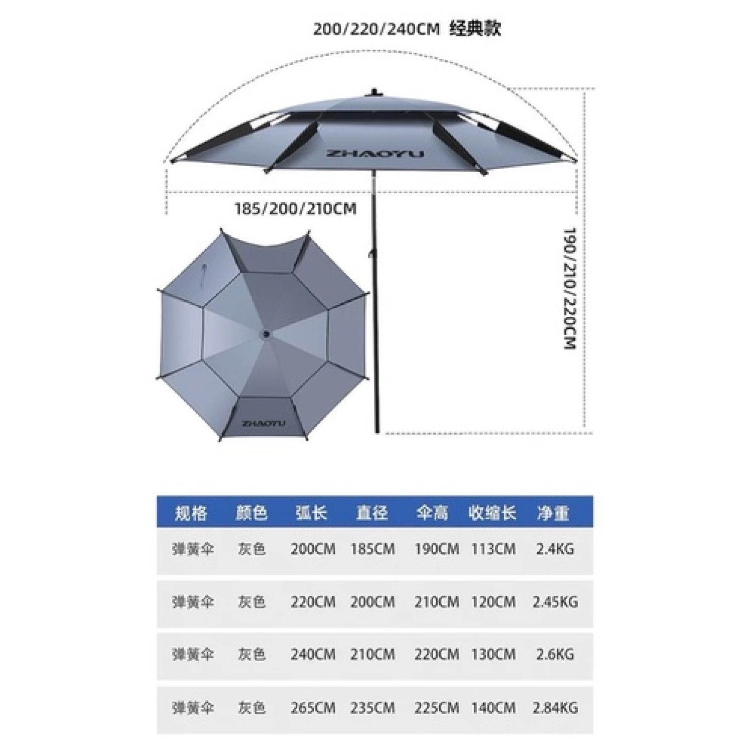 Ô hãng Zhaoyu 2m2 2m4