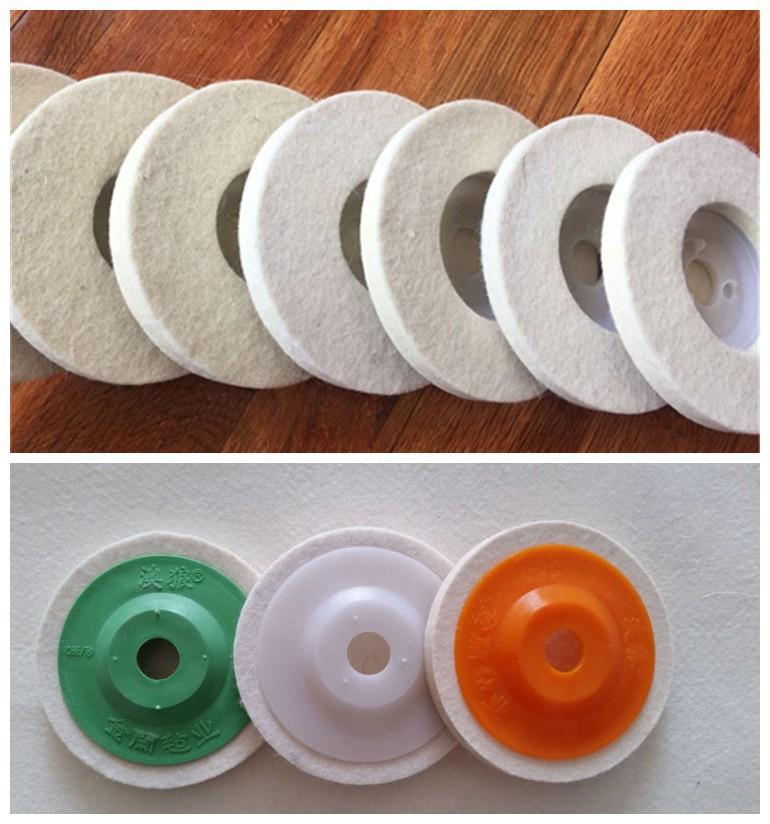 Pad nỉ đánh bóng 100mm