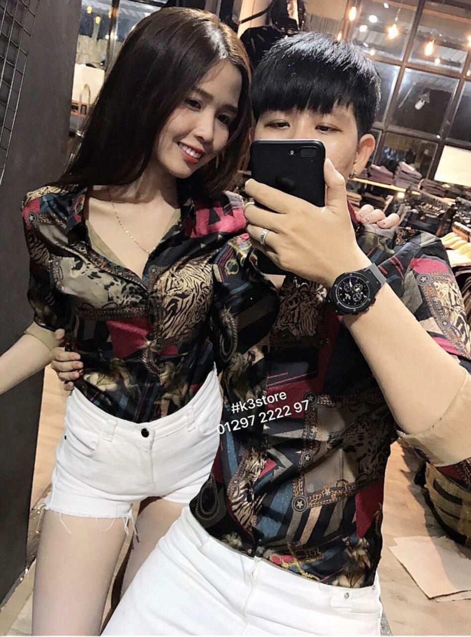 [Hoàn Tiền 15%] [HCM]AO SƠ MI HỌA TIẾT 3D CỰC MEN